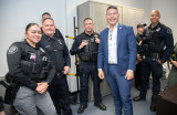 Congressman Tran with Local Police